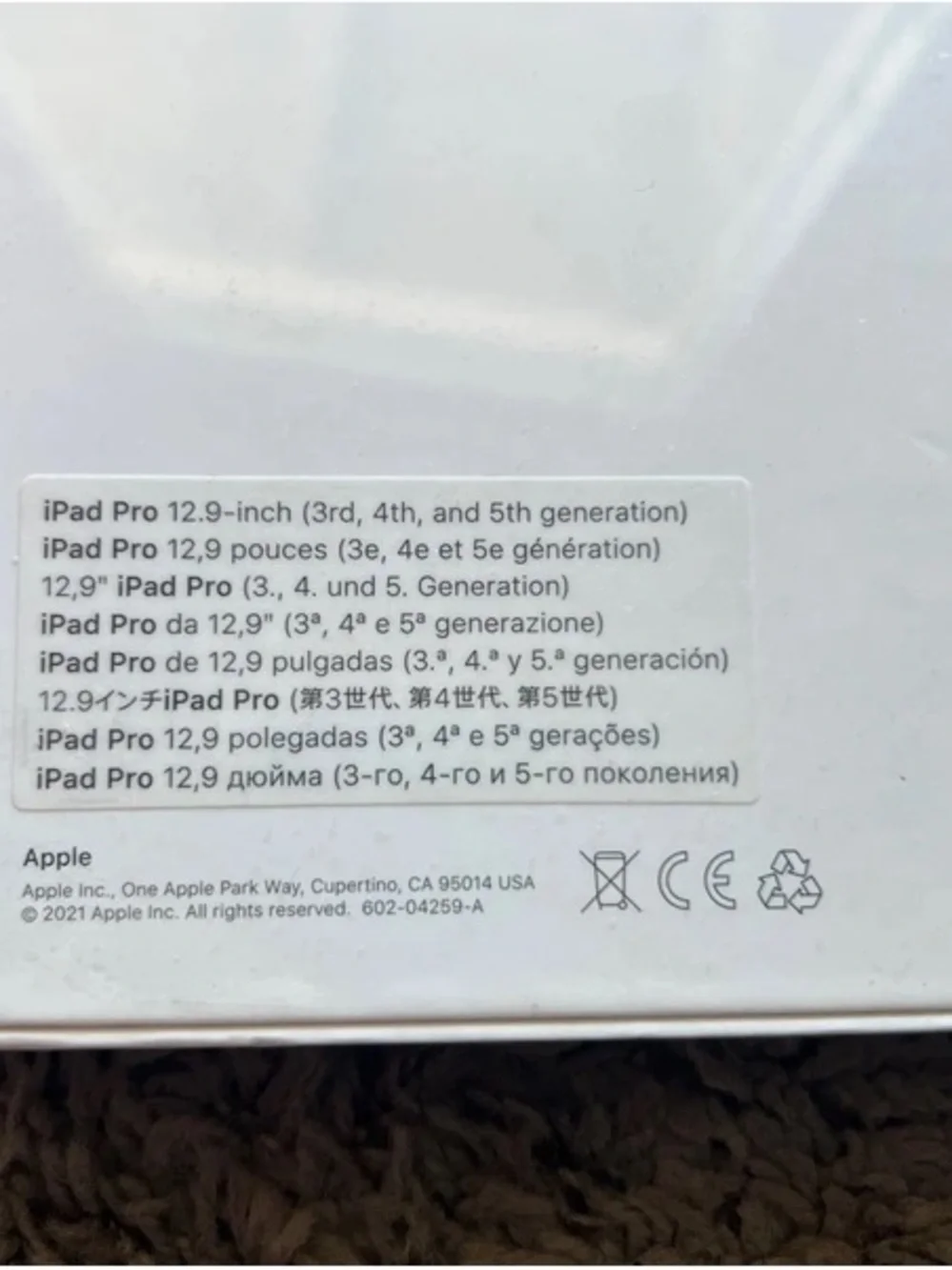 Magic Keyboard for iPad Pro 12.9